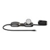 ZENS Pro 3 - Bezdrátová nabíjecí podložka - 140 Watt - 3 výstupní konektory (USB-C, magnetický) - Certifikace MFI