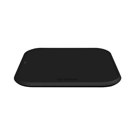 ZENS Single - Slimline - bezdrátová nabíjecí podložka - 10 Watt - Apple Fast Charge, FC - černá