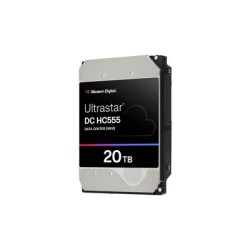 WD Ultrastar DC HC555 - Pevný disk - Datové centrum - 20 TB - interní - 3.5" - SAS 12Gb/s - 7200 ot/min. - vyrovnávací paměť: