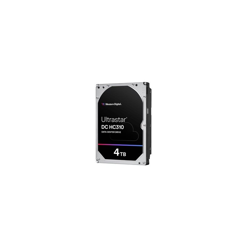 WD Ultrastar DC HC310 HUS726T4TAL5204 - Pevný disk - 4 TB - interní - 3.5" - SAS 12Gb/s - 7200 ot/min. - vyrovnávací paměť: 256