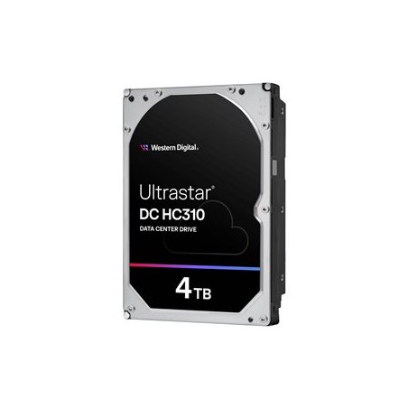 WD Ultrastar DC HC310 HUS726T4TAL5204 - Pevný disk - 4 TB - interní - 3.5" - SAS 12Gb/s - 7200 ot/min. - vyrovnávací paměť: 256