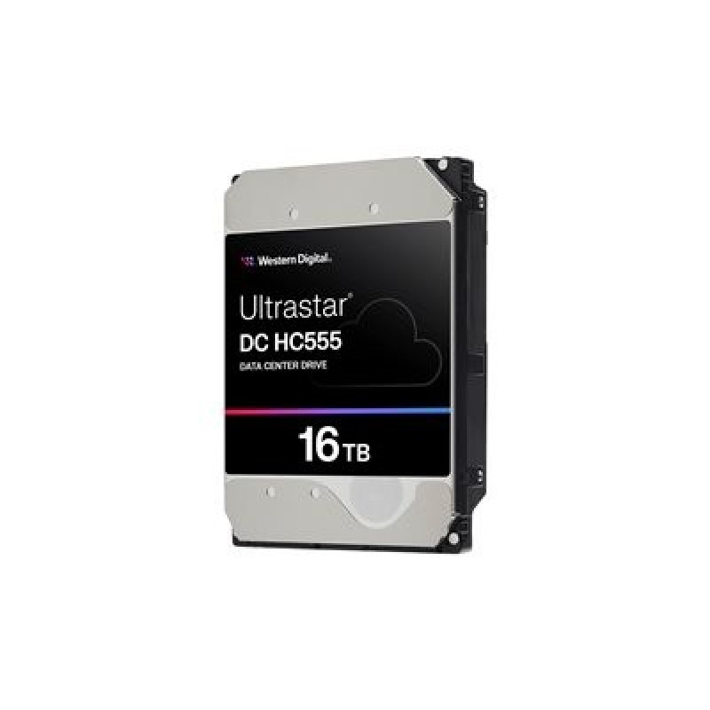 WD Ultrastar DC HC555 - Pevný disk - Datové centrum - 16 TB - interní - 3.5" - SAS 12Gb/s - 7200 ot/min. - vyrovnávací paměť: