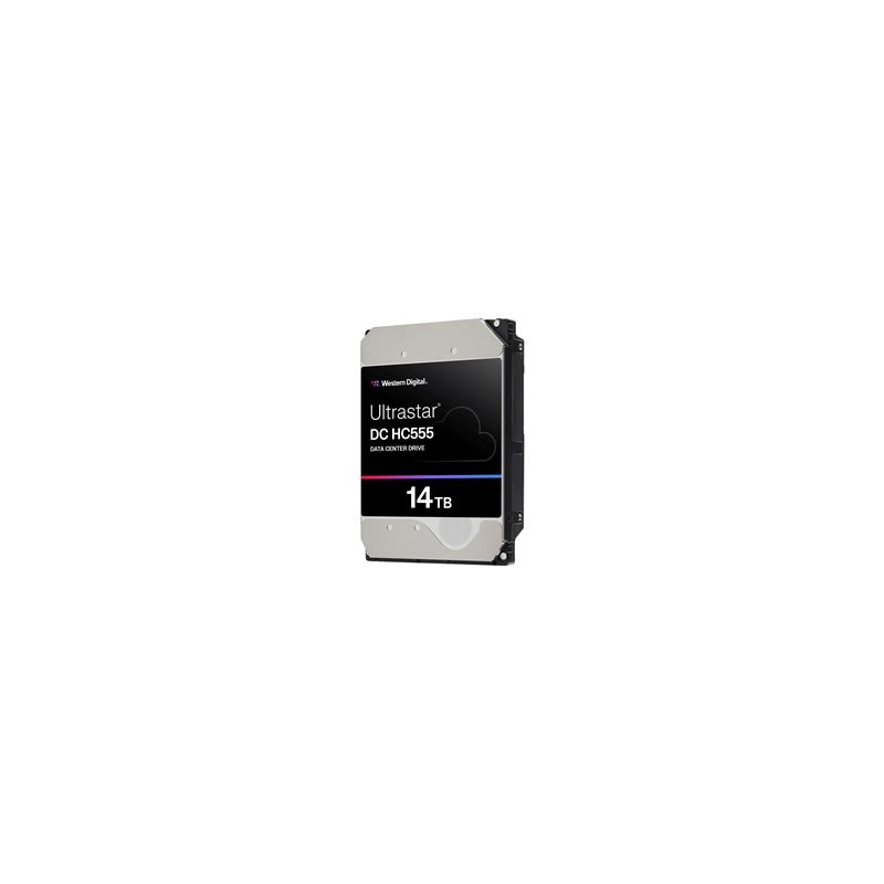 WD Ultrastar DC HC555 - Pevný disk - Datové centrum - 14 TB - interní - 3.5" - SAS 12Gb/s - 7200 ot/min. - vyrovnávací paměť: