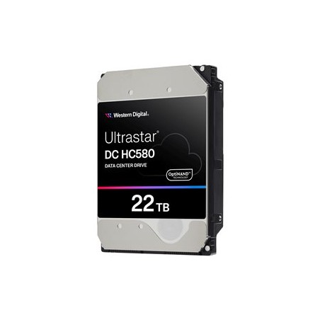WD Ultrastar DC HC580 WUH722422ALE6L1 - Pevný disk - šifrovaný - 22 TB - interní - 3.5" - SATA 6Gb/s - 7200 ot/min.