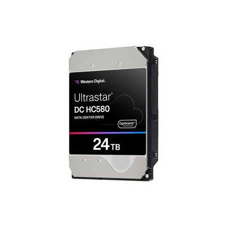 WD Ultrastar DC HC580 WUH722424AL5204 - Pevný disk - Datové centrum - 24 TB - interní - 3.5" - SAS 12Gb/s - 7200 ot/min.