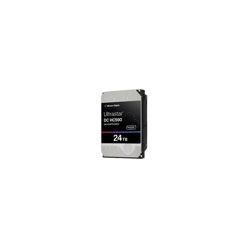 WD Ultrastar DC HC590 0F59373 - Pevný disk - Datové centrum - šifrovaný - 24 TB - interní - 3.5" - SAS 12Gb/s - 7200 ot/min.