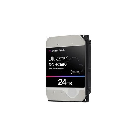 WD Ultrastar DC HC590 0F59373 - Pevný disk - Datové centrum - šifrovaný - 24 TB - interní - 3.5" - SAS 12Gb/s - 7200 ot/min.