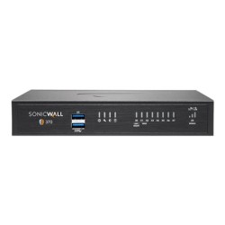 SonicWall TZ370 - Advanced Edition - bezpečnostní zařízení - s roční služba TotalSecure - 1GbE - desktop
