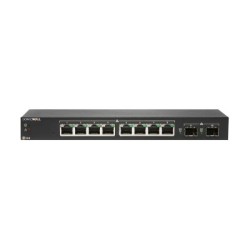 SonicWall Switch SWS12-8 - Přepínač - řízený - 8 x 10/100/1000 + 2 x gigabitů SFP - desktop