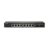 SonicWall Switch SWS12-8 - Přepínač - řízený - 8 x 10/100/1000 + 2 x gigabitů SFP - desktop