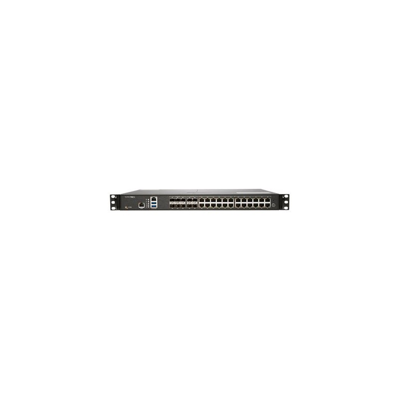 SonicWall NSa 3700 - High Availability - bezpečnostní zařízení - 10GbE, 5GbE - 1U k upevnění na regál