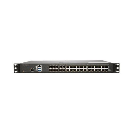 SonicWall NSa 3700 - High Availability - bezpečnostní zařízení - 10GbE, 5GbE - 1U k upevnění na regál
