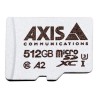 AXIS Surveillance - Paměťová karta flash (adaptér microSDXC na SD zahrnuto) - 512 GB - A2 / UHS-I U3 / Class10 - microSDXC