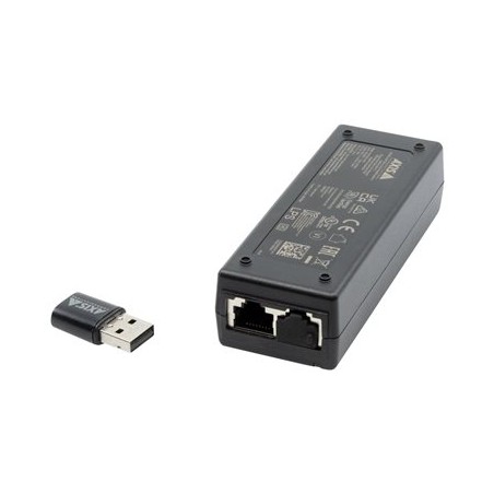 AXIS TM1901 - Wireless Kit - síťový adaptér - USB - Wi-Fi 5 - s napájecí injektor - pro AXIS M1075-L