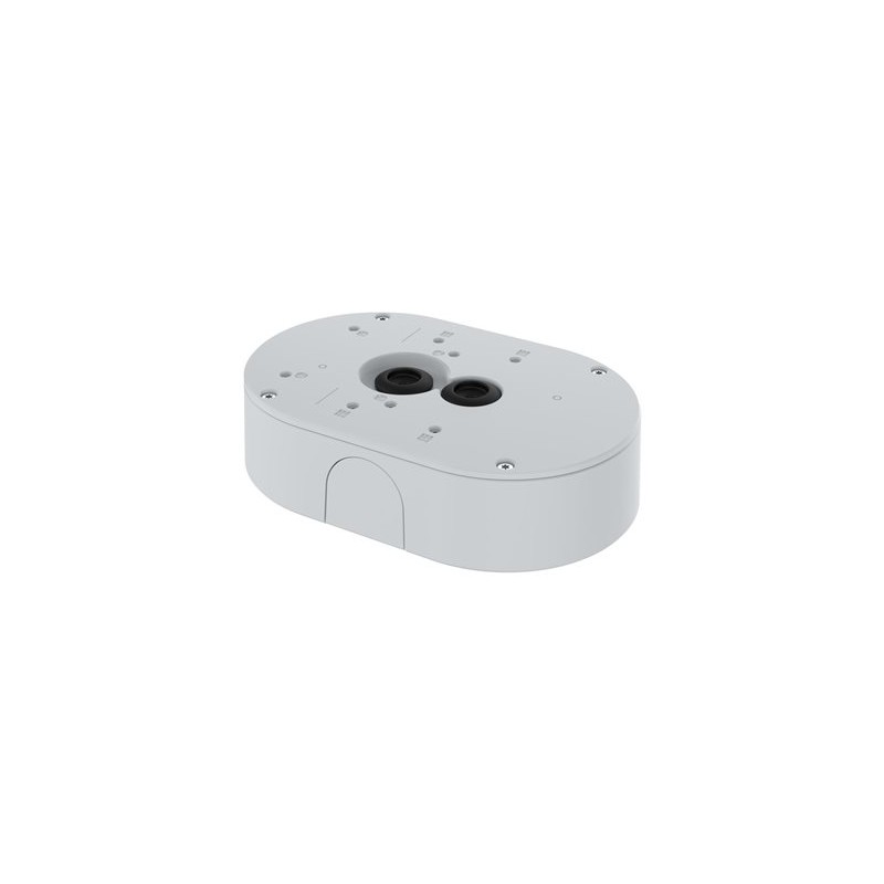AXIS TP4601-E - Zadní skříň kamery - interiér, venkovní použití - bílá - pro AXIS P4705-PLVE, P4707-PLVE