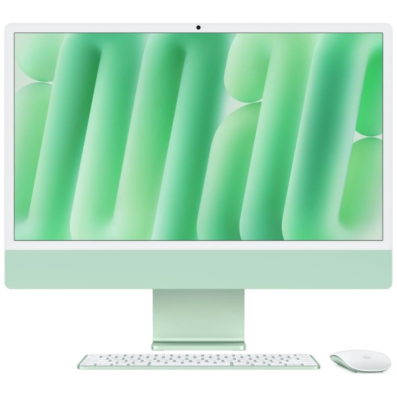Apple iMac 24/23,5"/4480 x 2520/M4/16GB/512GB SSD/M4/Sequoia/Green/1R MWV03CZA