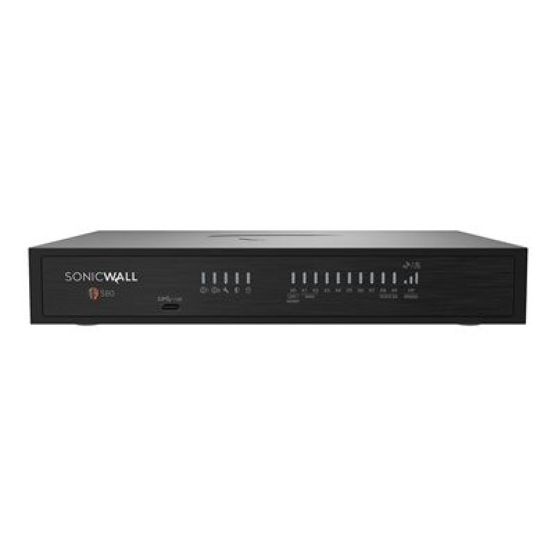 SonicWall TZ Series (Gen 8) TZ580 - Bezpecnostní zarízení - Vysoká dostupnost - 10GbE, 2.5GbE, 5GbE - desktop