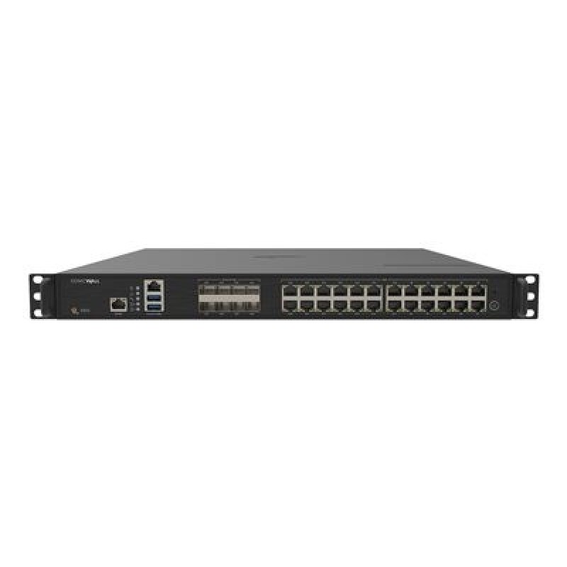 SonicWall NSa 4800 - Bezpecnostní zarízení - Vysoká dostupnost - 2.5GbE, 5GbE, 10GbE - 1U k upevnení na regál