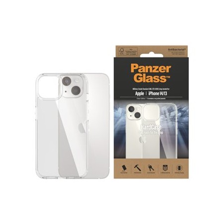 PanzerGlass HardCase - Clear Edition - zadní kryt pro mobilní telefon - antibakteriální - polykarbonát, 100% recyklovaný