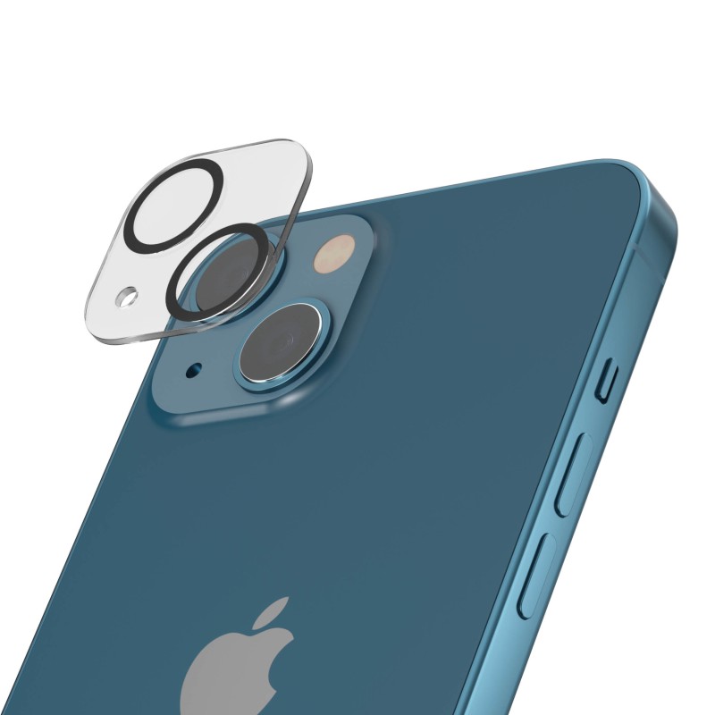 PanzerGlass PicturePerfect - Chránic na objektiv pro mobilní telefon - kompatibilní s pouzdrem - barva rámu cerná - pro Apple
