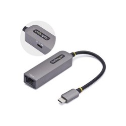 StarTech.com USB-C to Ethernet Adapter, NIC, 1Gbps - Síťový adaptér - USB-C 3.2 Gen 1 - Gigabit Ethernet + USB-C 3.2 Gen 1
