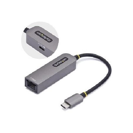 StarTech.com USB-C to Ethernet Adapter, NIC, 1Gbps - Síťový adaptér - USB-C 3.2 Gen 1 - Gigabit Ethernet + USB-C 3.2 Gen 1