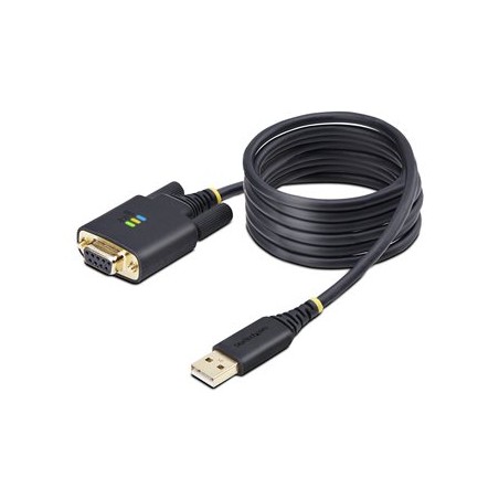StarTech.com 6.6ft/2m USB to Null Modem Serial Adapter Cable, FTDI, RS232 - USB / sériový kabel - USB (M) do DB-9 (F) - 2 m