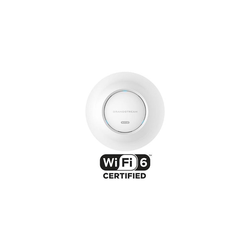 Grandstream GWN7665 AP, Wi-Fi 6E, 802.11ax, Tri-Band 2x2:2 MU-MIMO DL/UL OFDMA, 384 klientů, 48 SSID