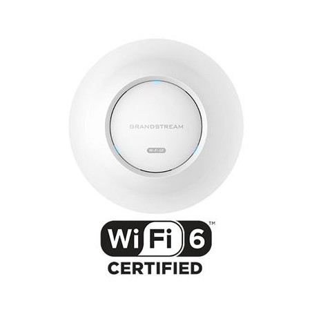 Grandstream GWN7665 AP, Wi-Fi 6E, 802.11ax, Tri-Band 2x2:2 MU-MIMO DL/UL OFDMA, 384 klientů, 48 SSID
