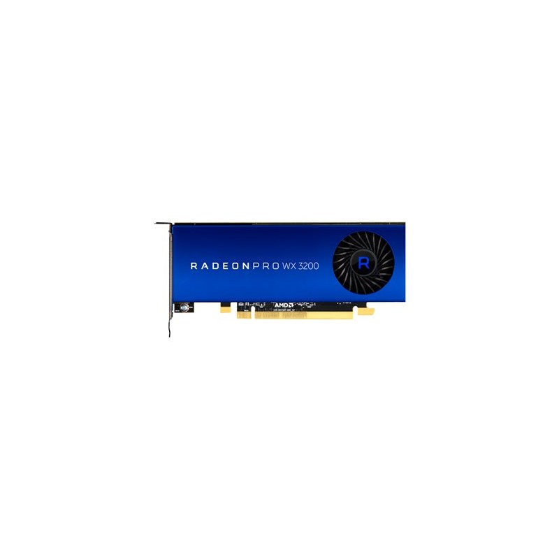AMD Radeon Pro WX 3200 - Grafická karta - Radeon Pro WX 3200 - 4 GB GDDR5 - PCIe 3.0 x16 nízký profil - 4 x Mini DisplayPort