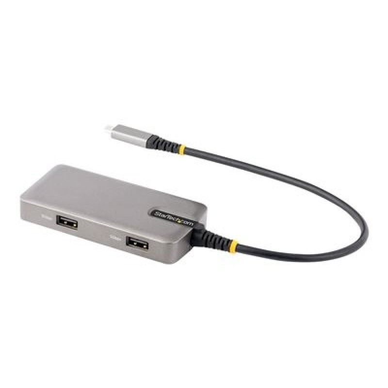 StarTech.com USB-C Multiport Adapter, 4K 60Hz HDMI w/HDR, 2-Port 5Gbps USB 3.0 Hub, 100W Power Delivery Pass-Through, GbE, USB
