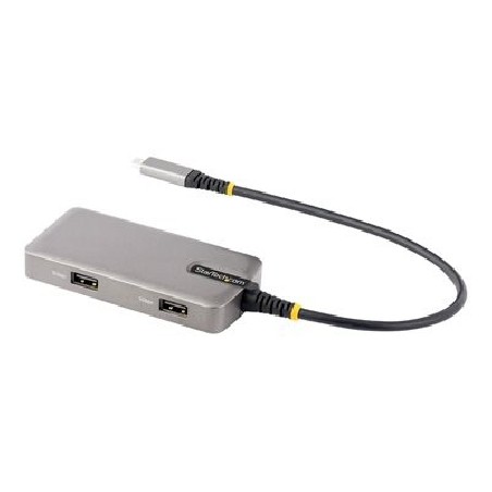 StarTech.com USB-C Multiport Adapter, 4K 60Hz HDMI w/HDR, 2-Port 5Gbps USB 3.0 Hub, 100W Power Delivery Pass-Through, GbE, USB