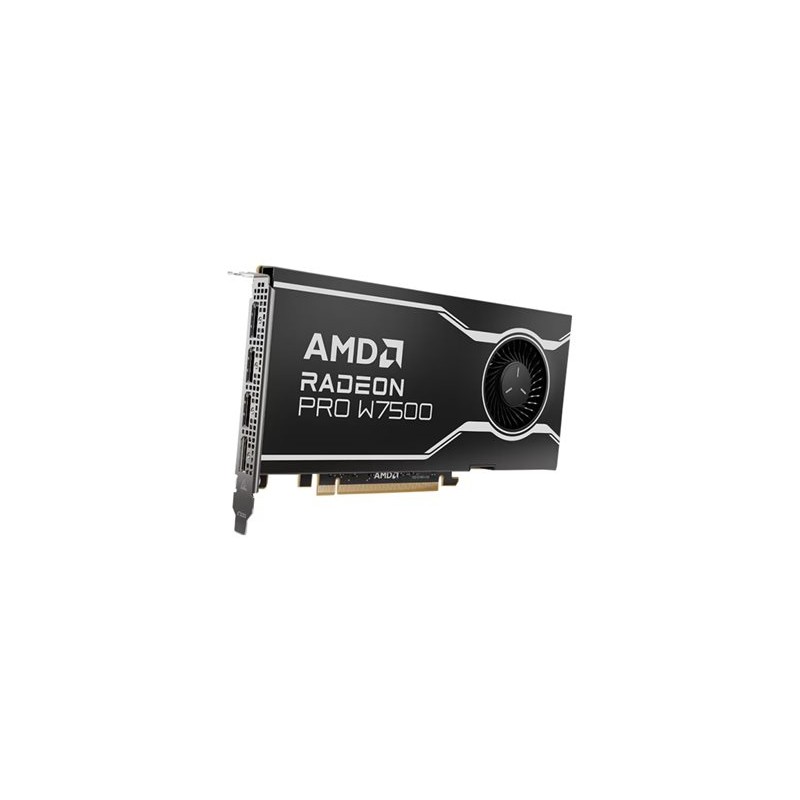 AMD Radeon Pro W7500 - Grafická karta - Radeon Pro W7500 - 8 GB GDDR6 - PCIe 4.0 x8 - 4 x DisplayPort