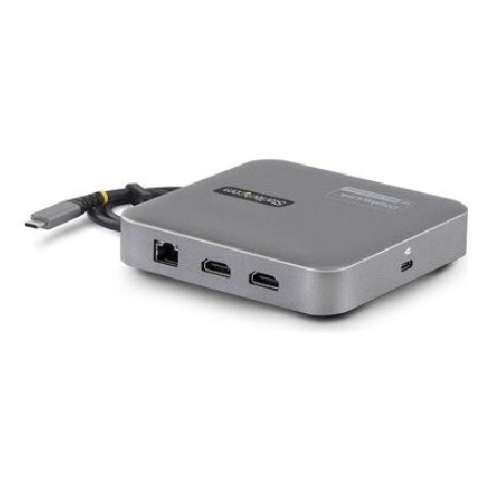 StarTech.com Universal USB C multiport adapter - Apple M1/M2 Dual Display compatible - DisplayLink Cert Dual 4K 60Hz HDMI 2.0b