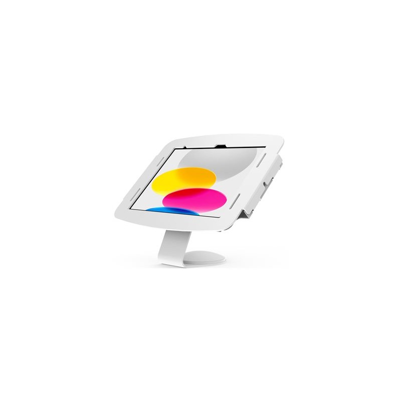 Compulocks iPad 10th-11th (A16) Gen Space Enclosure Core Counter Stand or Wall Mount White - Škrín - pro tablet - pevný úhel 45