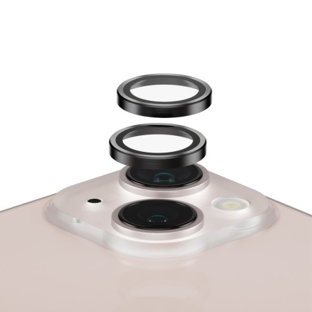 PanzerGlass - Chránic na objektiv pro mobilní telefon - cerná - pro Apple iPhone 13, 13 mini
