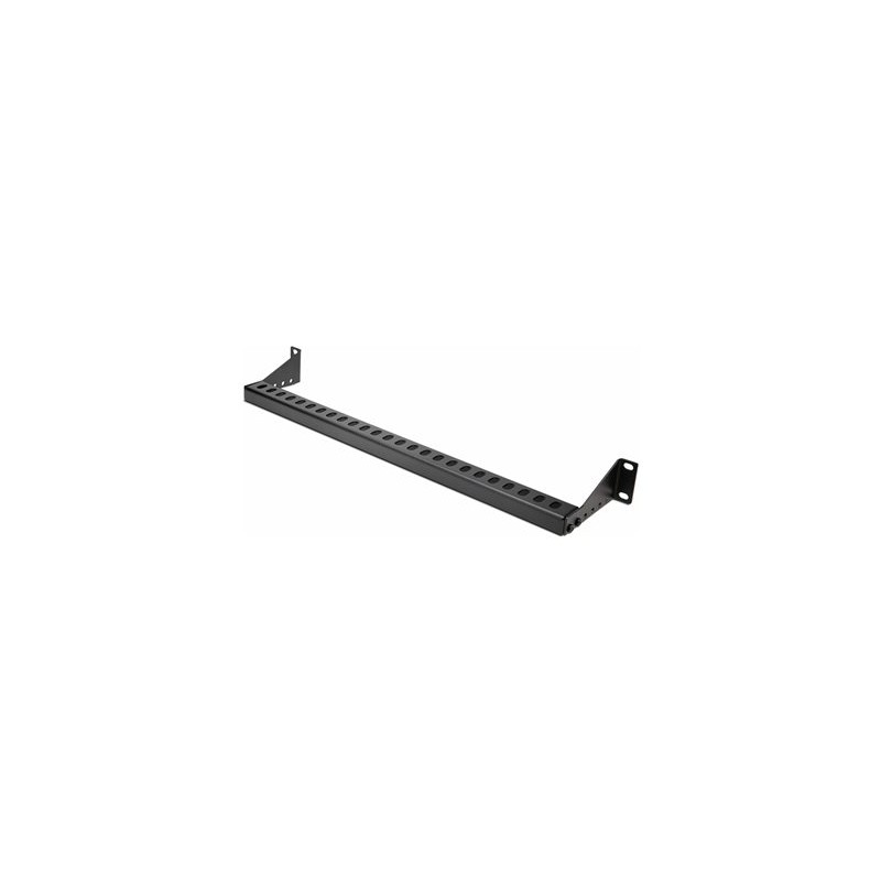 StarTech.com 1U Rack Mountable Cable Lacing Bar w/Adjustable Depth, Cable Support Guide For Organized 19" Racks/Cabinets