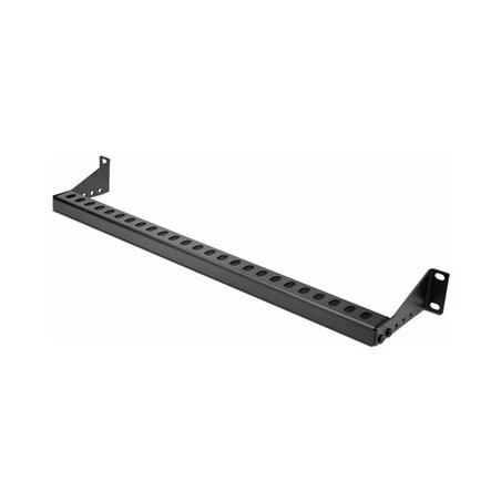 StarTech.com 1U Rack Mountable Cable Lacing Bar w/Adjustable Depth, Cable Support Guide For Organized 19" Racks/Cabinets