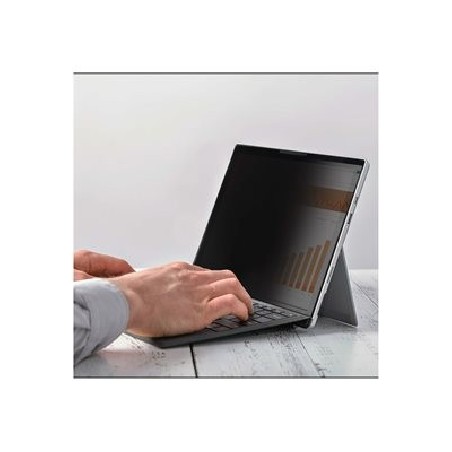 StarTech.com 4-Way 12.4in Surface Laptop Go 1/2/3 Privacy Screen Filter, Portrait/Landscape, Touch-Enabled, +/- 30 Deg. View