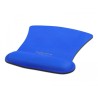 Delock Ergonomic - Podložka pro myš s polštářkem pro zápěstí - modrá
