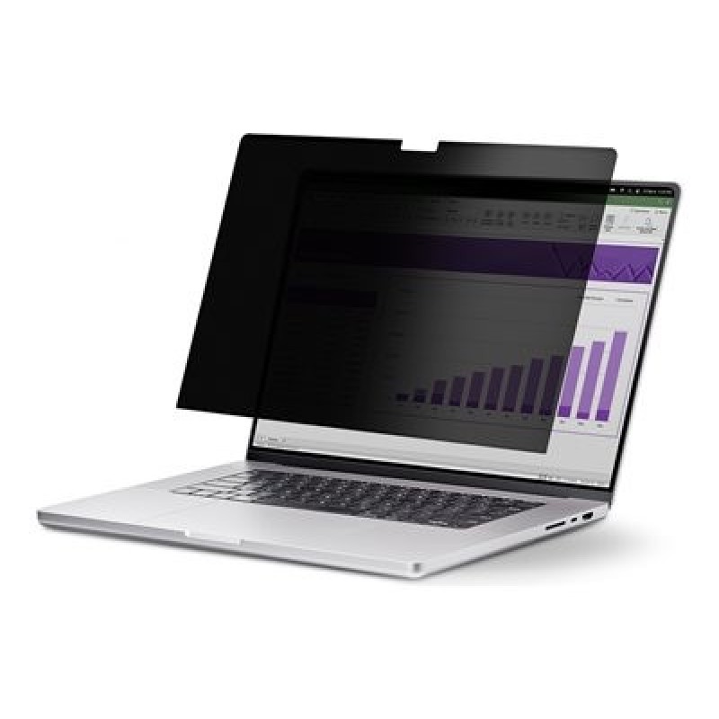 StarTech.com 13-inch MacBook Air M2/M3 Laptop Privacy Screen, Removable and Reversible Anti-Glare Privacy Filter, Magnetic