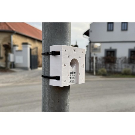TP-LINK adaptér držáků kamer D-TC3XX-C,D-TC5XX-C,D-TC5XX-CL pro uchycení na sloup (60-130mm), bílý s krytkou kabelů(1ks)