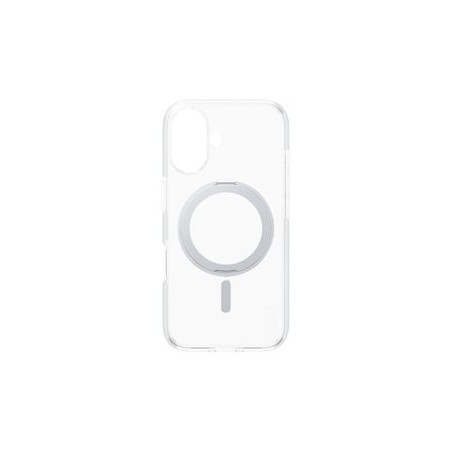 CARE by PanzerGlass - Zadní kryt pro mobilní telefon - kompatibilita s MagSafe - recyklovaný plast - pruhledná, stríbrná - pro