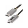 StarTech.com 6ft (2m) DisplayPort to HDMI Adapter Cable, 8K 60Hz, 4K 144Hz, HDR10, DP 1.4 to HDMI 2.1 Active Video Converter