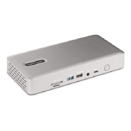 StarTech.com Thunderbolt 4 Multi-Display Docking Station, Quad/Triple/Dual Monitor Dock, 2x HDMI/2x DisplayPort, 7x USB Hub