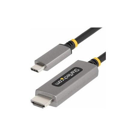 StarTech.com 10ft (3m) USB-C to HDMI Adapter Cable, 8K 60Hz, 4K 144Hz, HDR10, USB Type-C to HDMI 2.1 Video Converter Cable