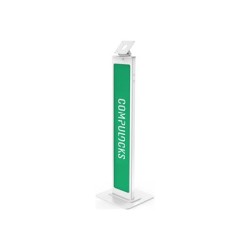 Compulocks VESA Brandable Floor Stand - Stojan - pro tablet - hliník - bílá - podlahové provedení