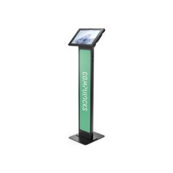 Compulocks Surface Pro 8-11 Apex Enclosure Brandable Floor Stand - Stojan - pro tablet - brandable - uzamykatelný - kovový rám