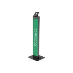 Compulocks VESA Brandable Floor Stand - Stojan - pro tablet - hliník - černá - montážní rozhraní: VESA - podlahové provedení