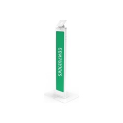 Compulocks Brandable VESA Floor Stand for Screens Up to 32 Inches - Stojan - pro Displej LCD - značkovatelné, s velkou základní